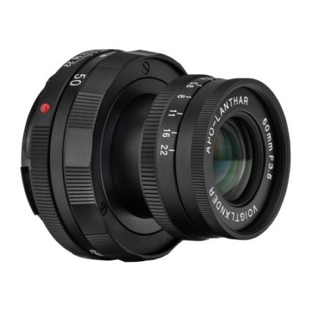 Voigtlander APO Lanthar I 50 mm f/3,5 obiektyw bok